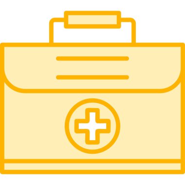 Tıbbi durum web simgesi, vektör illüstrasyonu 