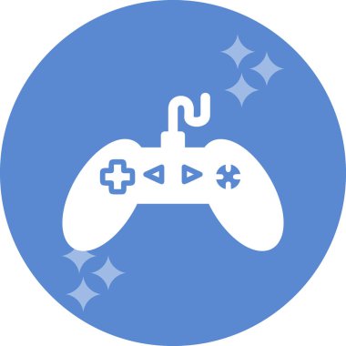 oyun Denetleyici vektör düz simgesi