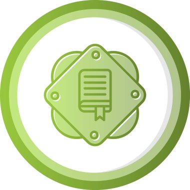 kitap simgesi, vektör illüstrasyonu basit tasarım