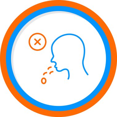  Web simgesi vektör illüstrasyonunu tükür 