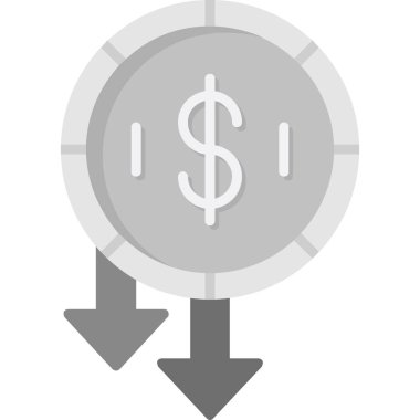 Durgunluk simgesi, vektör illüstrasyonu basit tasarım