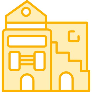 vektör evi oluşturma simgesi, modern tasarım illüstrasyonu 