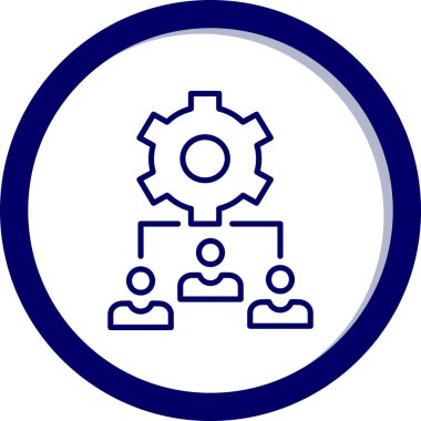 Bir grup insanın vektör çizimi, Takım Yönetimi