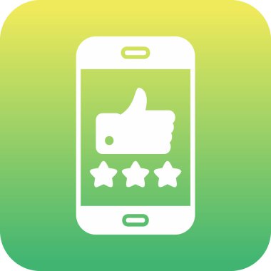 derecelendirme simgesi, vektör illüstrasyonu basit tasarım