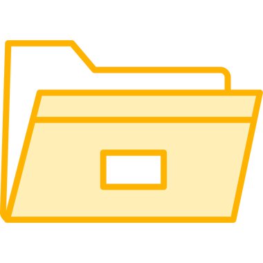 Dosya. Web simgesi basit illüstrasyon 