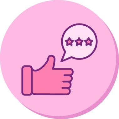 Geri bildirim simgesi, vektör illüstrasyon tasarımı 