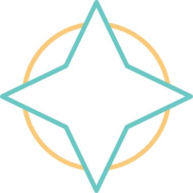 Ağaç folyosu. Web simgesi basit illüstrasyon