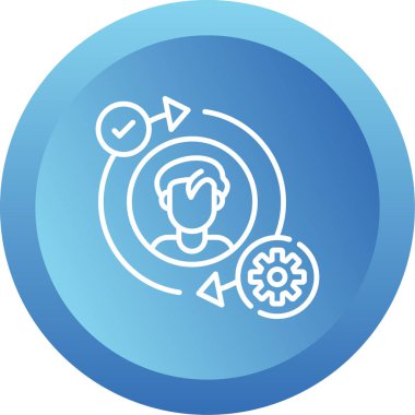 Karar Web simgesi vektör illüstrasyonu oluşturma