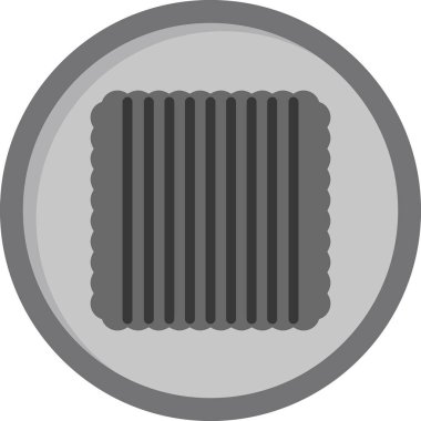 Tekstil web simgesi vektör illüstrasyonu