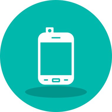 Smartphone web simgesi, vektör çizim 