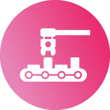 Taşıyıcı ağ simgesi, vektör illüstrasyonu