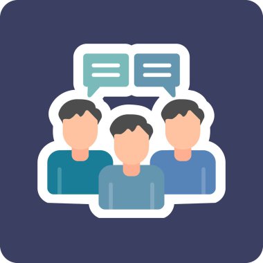 Grup Koçluğu vektör simgesi