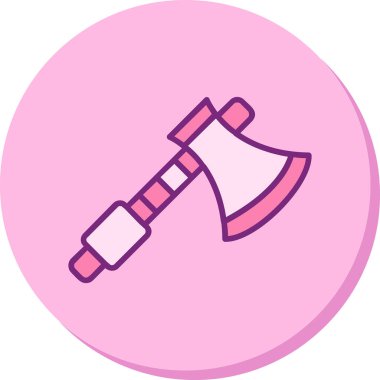 Balta ağ simgesi, vektör illüstrasyonu 