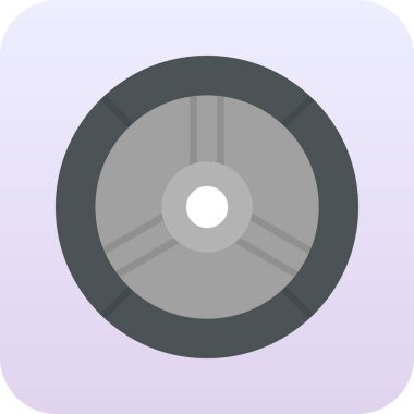 lastik simgesi vektör illüstrasyonu 