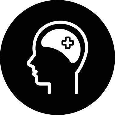 Klinik Psikoloji vektör çizimi tasarımı