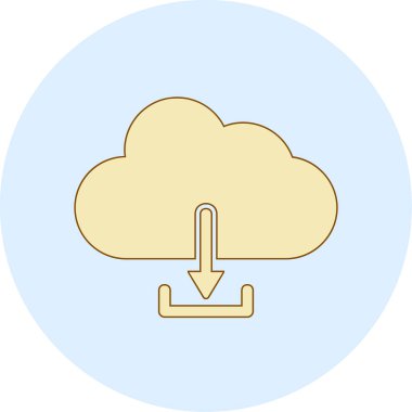 Basit tasarım web simgesi indir 