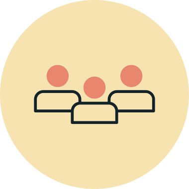 Seyirci Web simgesi vektör illüstrasyonu