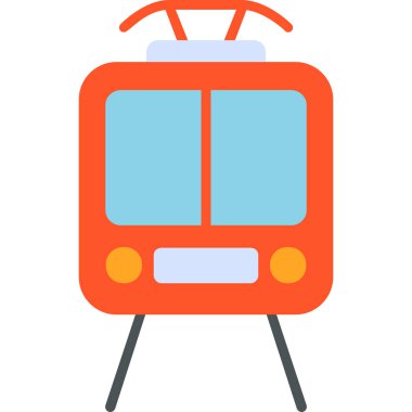 Web simgesi tren, illüstrasyon vektör 