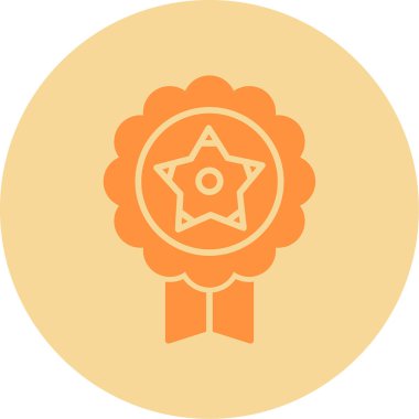 yıldız web simgesi basit illüstrasyon 