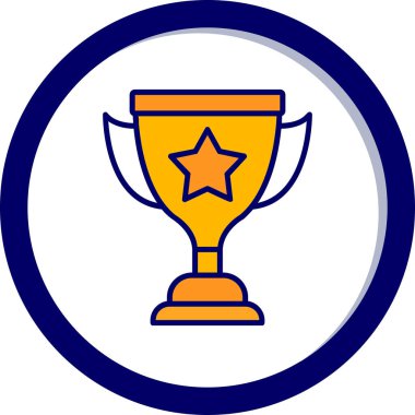 ödül web simgesi basit illüstrasyon