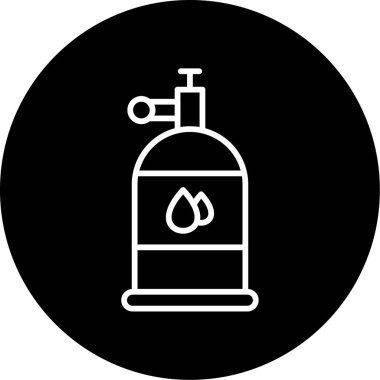 silindir ağ simgesi, vektör illüstrasyonu 