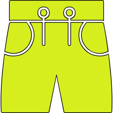 Web simgesi vektör illüstrasyonunu kısaltır