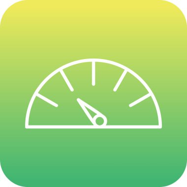 Hız göstergesinin vektör illüstrasyonu 