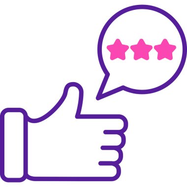 Geri bildirim simgesi, vektör illüstrasyon tasarımı 