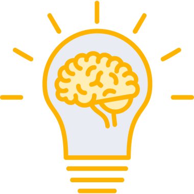 Idea web icon simple illustration 