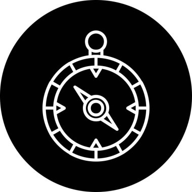 Pusula simgesi vektör resimlemesi 