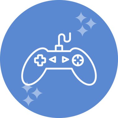 oyun Denetleyici vektör düz simgesi