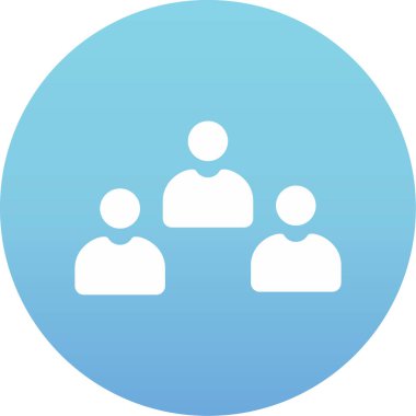 Adaylar web simgesi vektör illüstrasyonu 