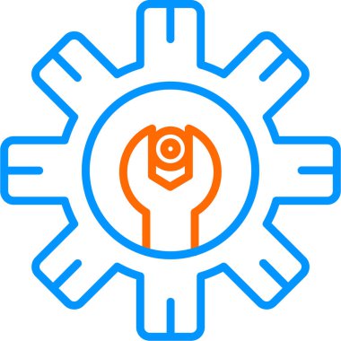 Web simgesini onar. vektör illüstrasyonu  