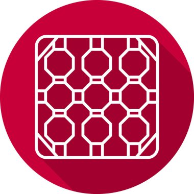 Döşeme. Web simgesi basit illüstrasyon