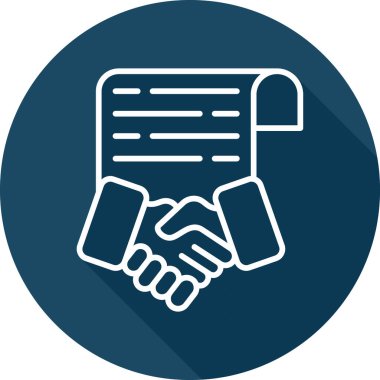 El sıkışma simgesi vektör illüstrasyonu