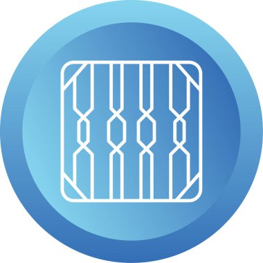 Döşeme. Web simgesi basit illüstrasyon