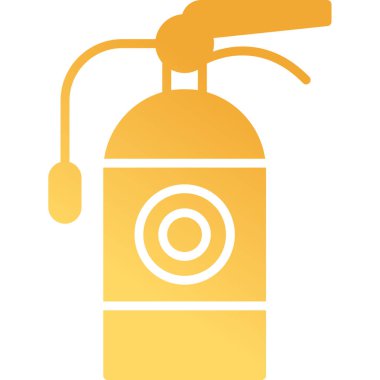 Yangın söndürme ikonu. vektör illüstrasyonu              