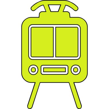 Web simgesi tren, illüstrasyon vektör 