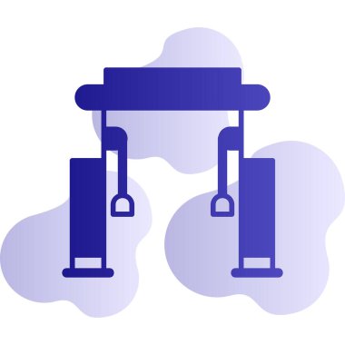 Cable Crossover Web simgesi basit illüstrasyonuName