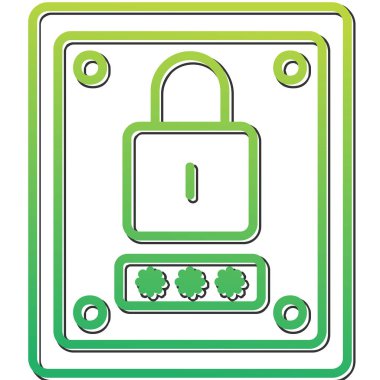 password web icon vector illustration 
