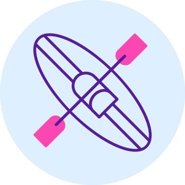 Kano. Web simgesi basit illüstrasyon