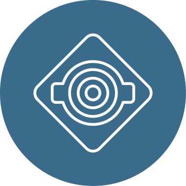 git ispat simgesi, vektör illüstrasyonu basit tasarım