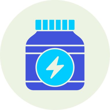 Ek şişe ikonu vektör illüstrasyonu