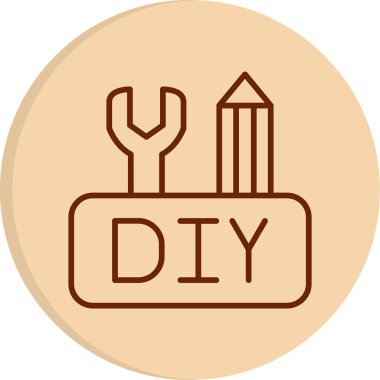 Evet. Web simgesi basit illüstrasyon                     