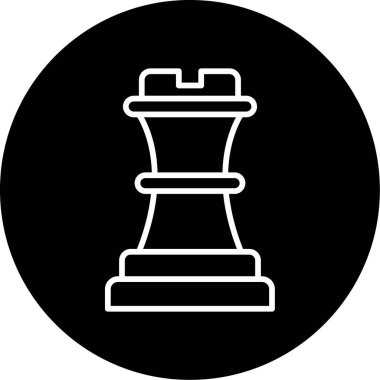 İçerik Stratejisi simgesi, vektör illüstrasyonu basit tasarım