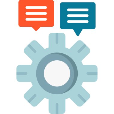 Teçhizat. Web simgesi basit illüstrasyon