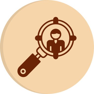 Web simgesi, vektör illüstrasyonu işe alınıyor