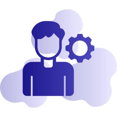 kişisel beceri simgesi, vektör illüstrasyonu basit tasarım