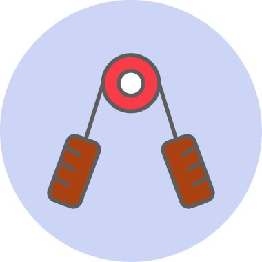 El Kavrama Ağı simgesi basit illüstrasyon