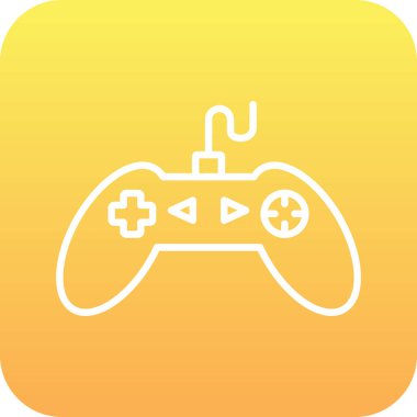 oyun Denetleyici vektör düz simgesi